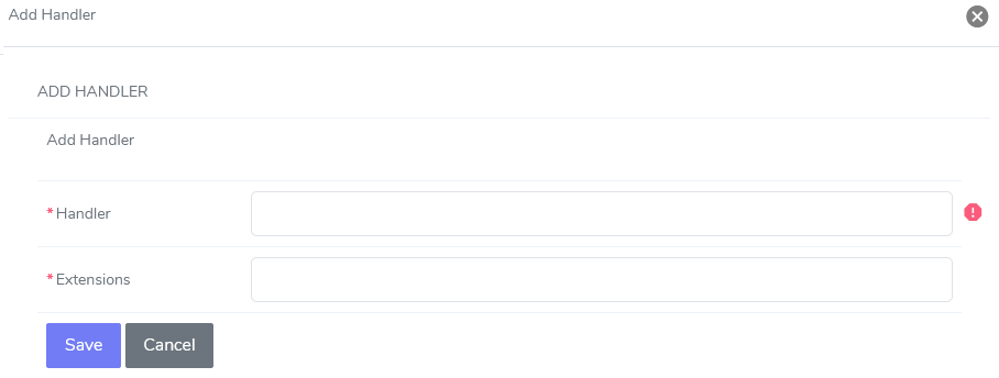 siteworx htaccess add handler form
