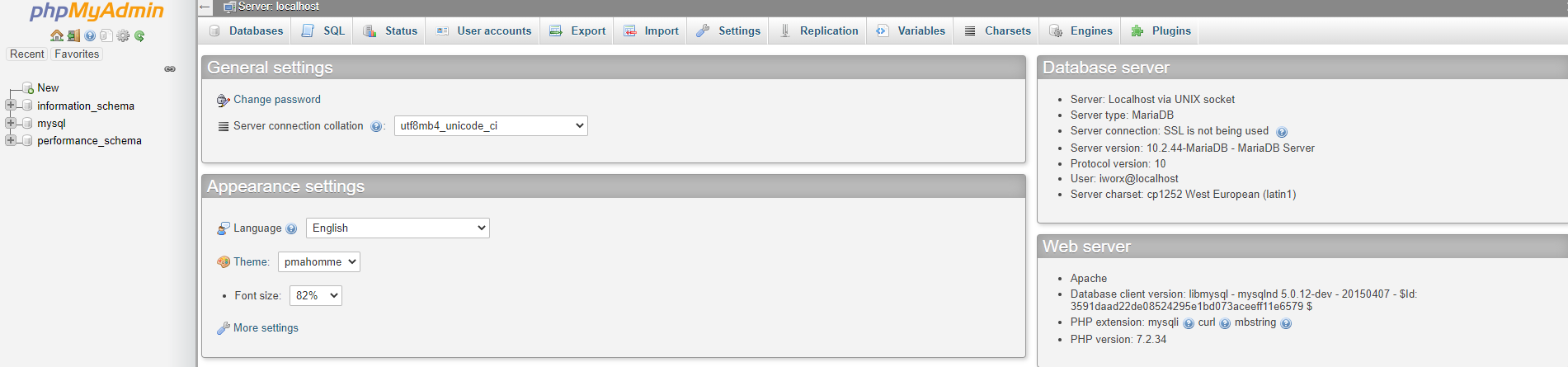 phpmyadmin