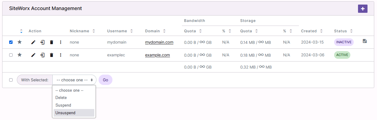 with selected dropdown