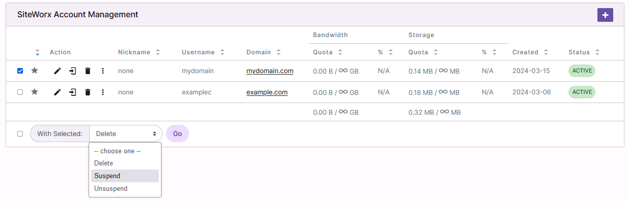 with selected dropdown