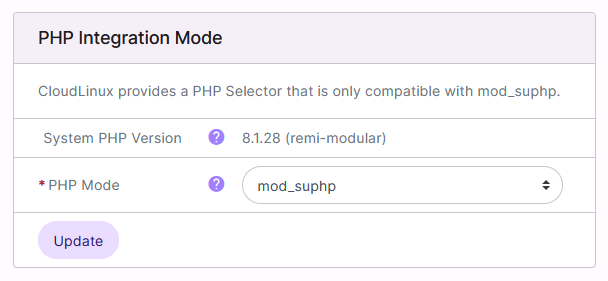 php mode