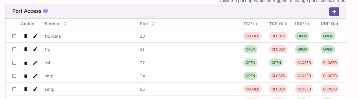 port access