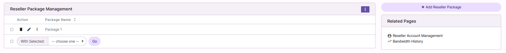 reseller package list