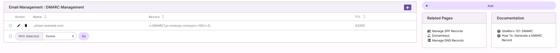 dmarc page