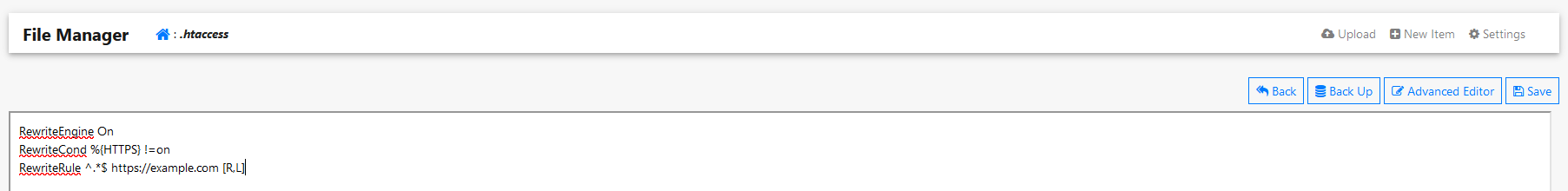 force https text