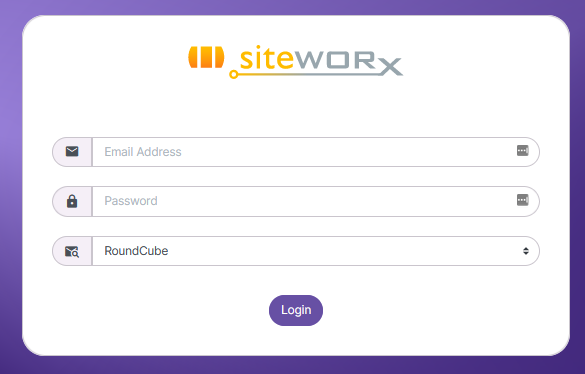 webmail login form