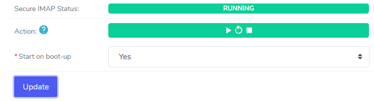 courier port settings