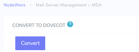 convert dovecot mda button