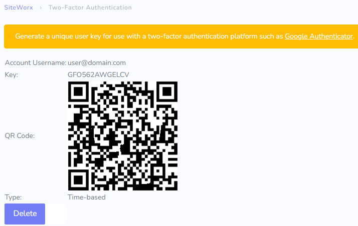 2fa page