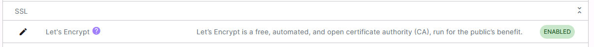 let's encrypt plugin